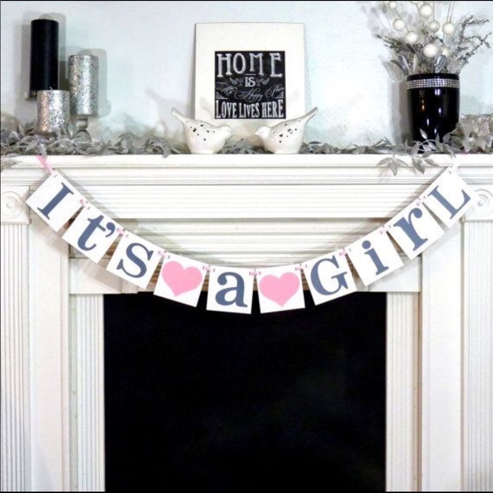 Gender Reveal/ Mr & Mrs banners